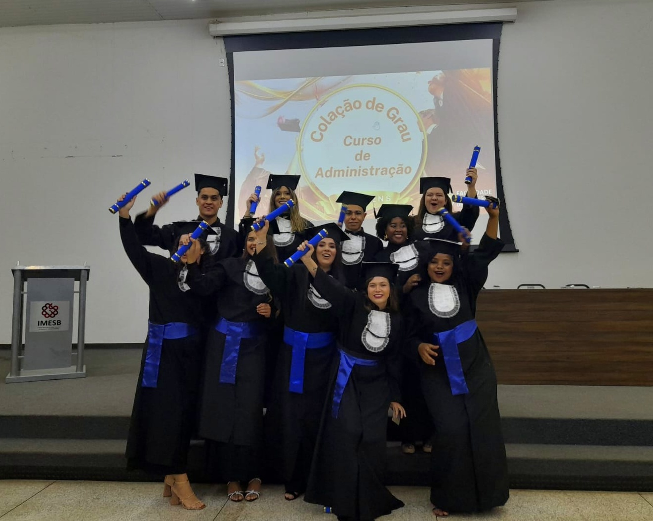 Formatura da 33ª turma de Administração